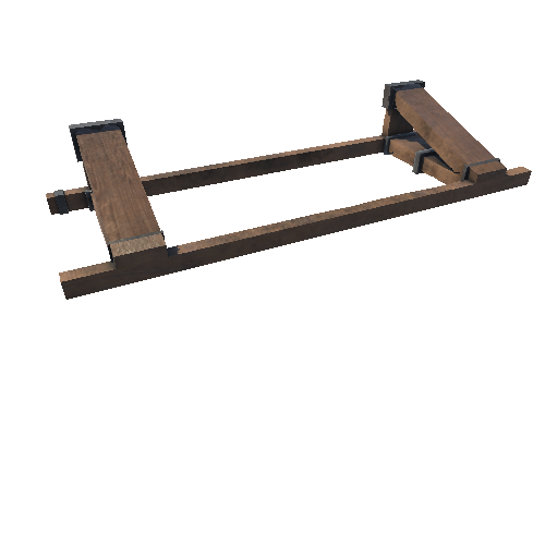 Wooden Beam Support 01